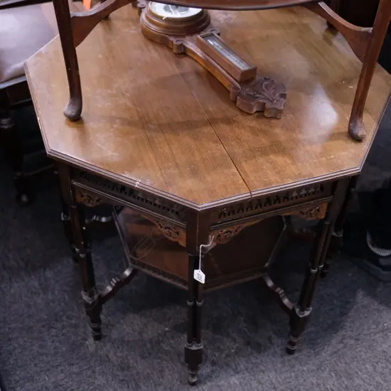 EDWARDIAN  OCTAGONAL CENTRE TABLE