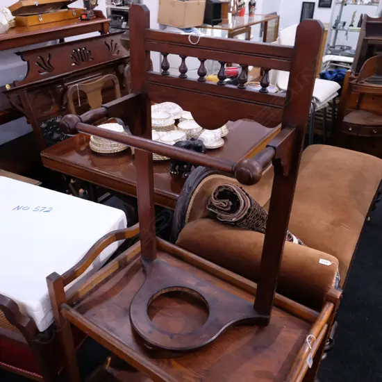 KAURI MAHOGANY STAINED UMBRELLA STAND