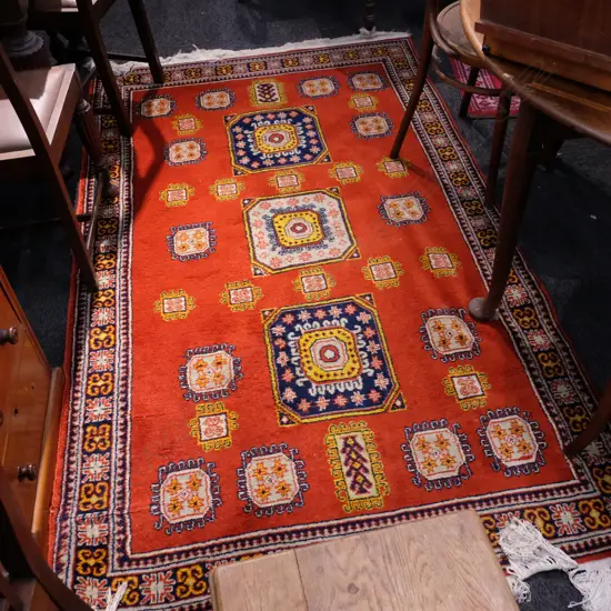 H/KNOTTED RUG 2100 X 1260 MM