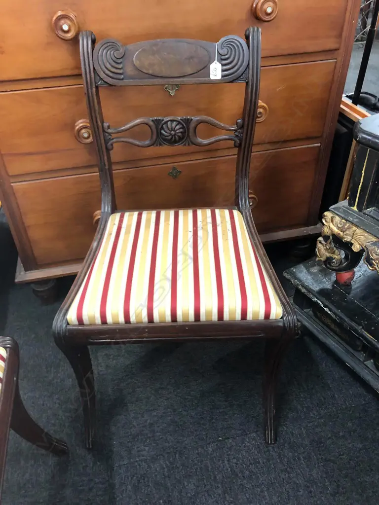 REGENCY DINING CHAIR  please note wrong photo.  Not this chair. Image 1++