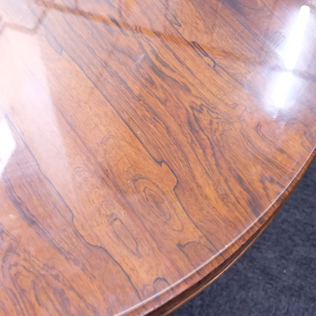 REGENCY ROSEWOOD TILT TOP TABLE Image 1++
