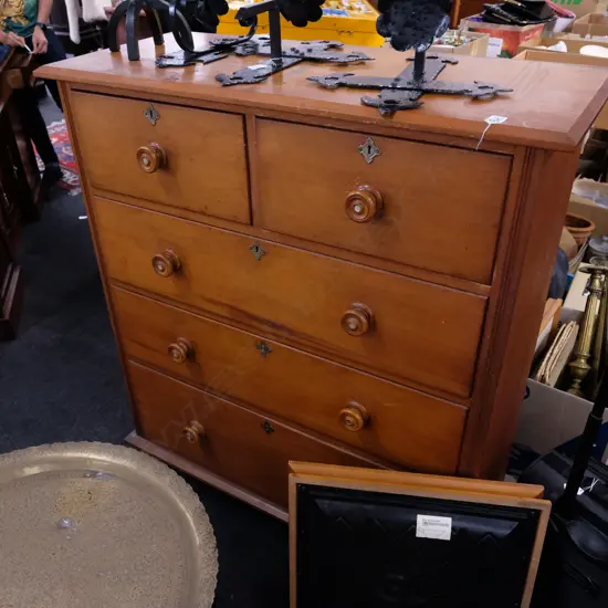 KAURI COLONIAL 5 DRAWER CHEST