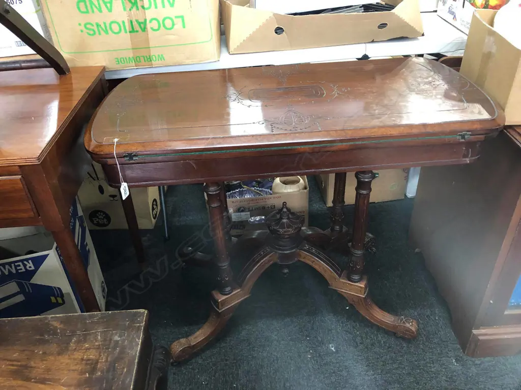 LATE VICT CARD TABLE Image 1++