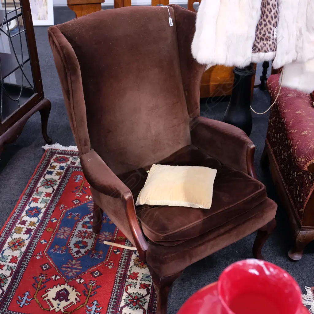 A WING BACK CHAIR Image 1++