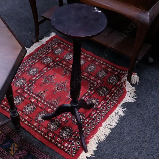 MAHOGANY PLANT STAND