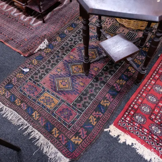 SMALL HAND KNOTTED RUG 1350 X 860