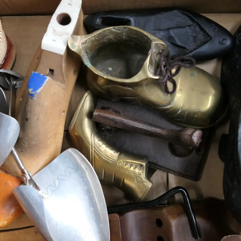 LOT ASST SHOES & SHOE LASTS ETC Image 1++