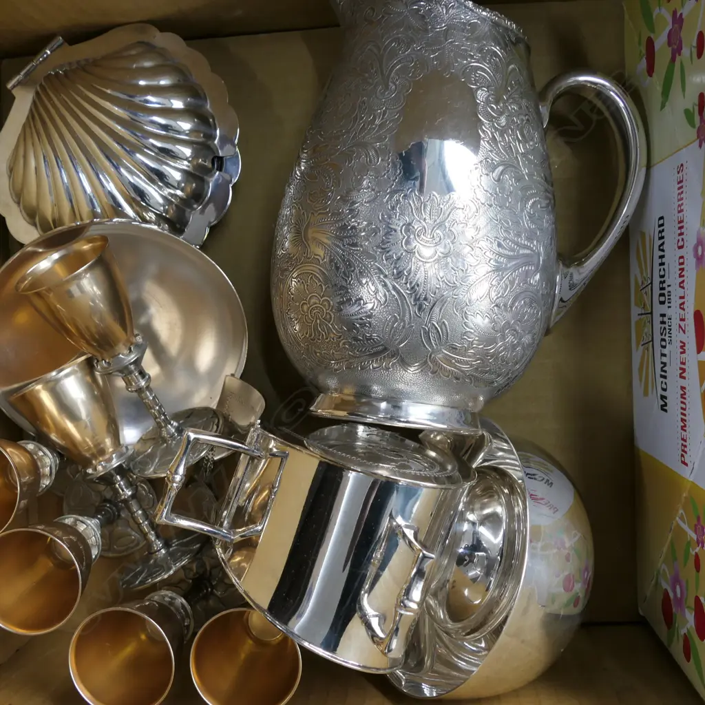 BOX LOT OF EP AND CRYSTAL Image 1++