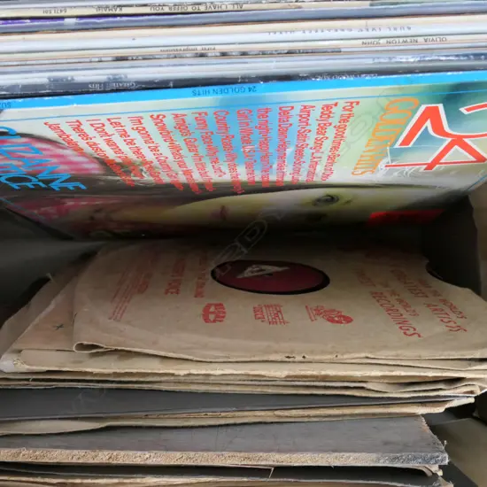 LOT ASST RECORDS AND 78S