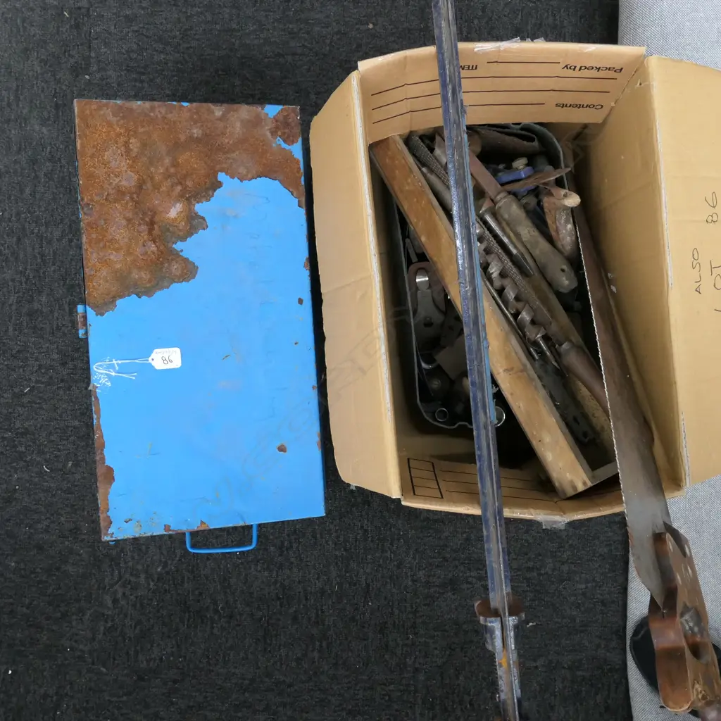 LARGE LOT ASST VINTAGE TOOLS Image 1++