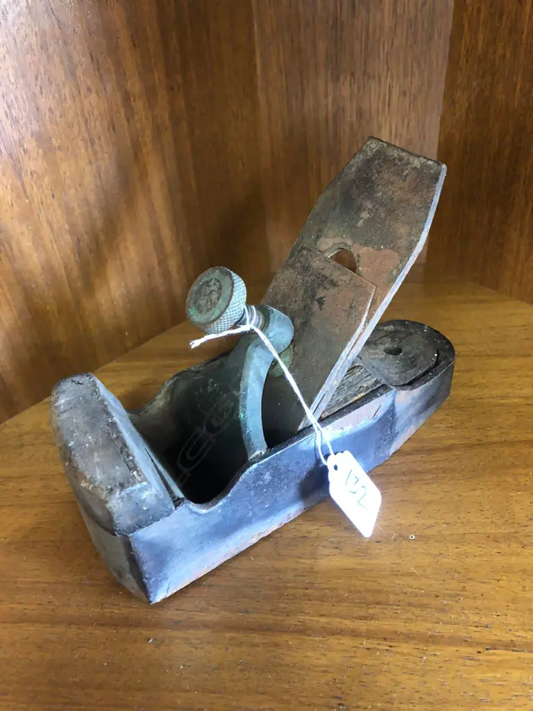 H. SLATER ANTIQUE COFFIN PLANE A/F Image 1++