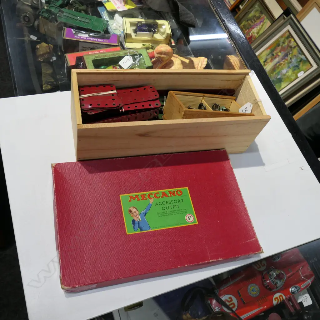 MECCANO ACCESSORIES OUTFIT #5A + SPARES Image 1++