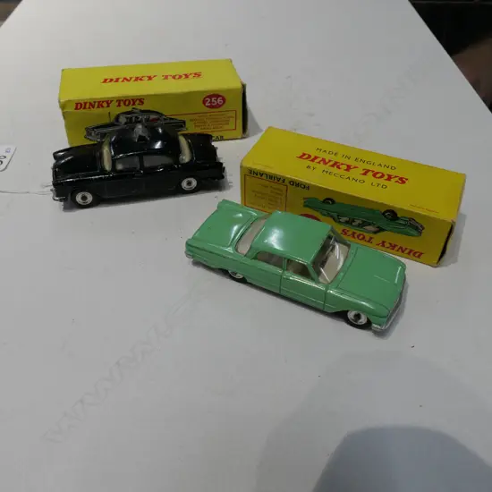 DINKY #148 FAIRLANE & #256 PATROL CAR