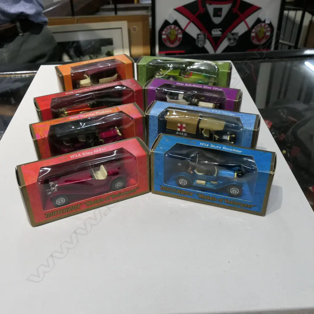 8 MATCHBOX MODELS OF YESTERYEAR Image 1++
