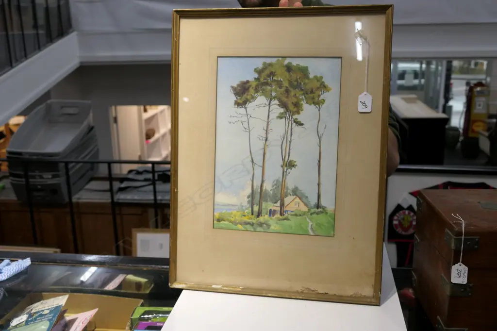 A. PETTIGREW LANDSCAPE W/C - FRAME 55MM X 415MM Image 1++