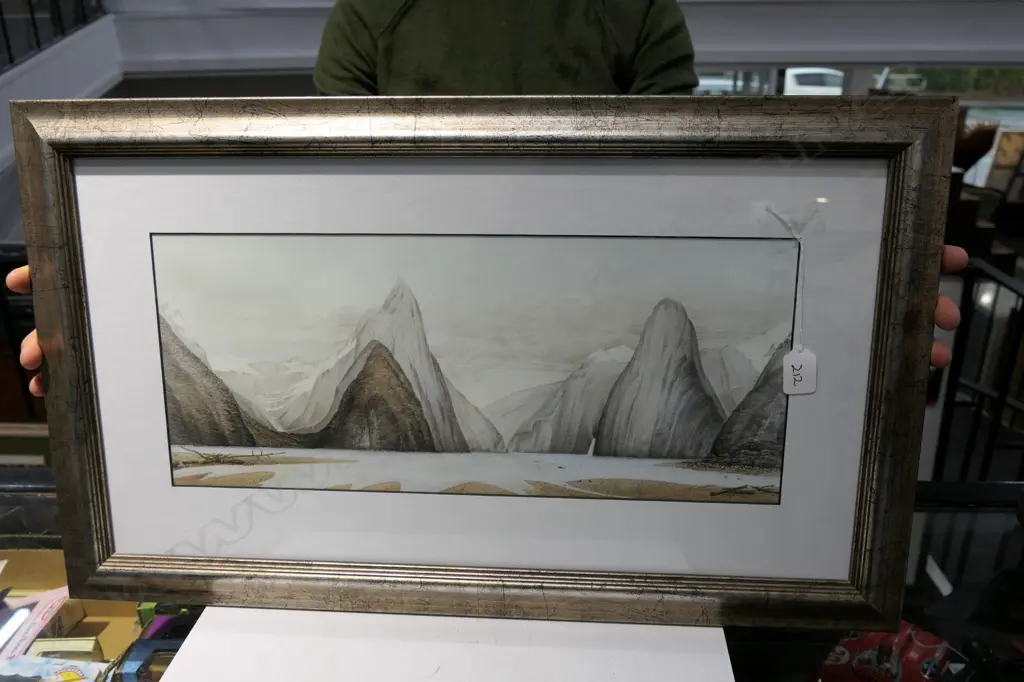 2 FRAMED PRINTS + BEVERLEY NEUTZE SCREENPRINT, 770 X 540MM Image 1++