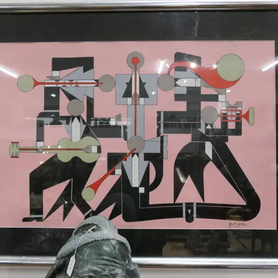 SWING JAZZ - ORIGINAL ARTWORK BY JOHN R GOODEY.