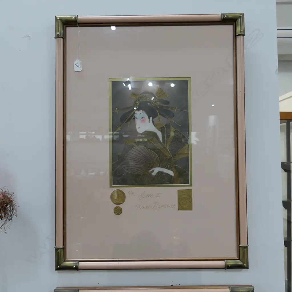 KAREL BURROWS ARTWORK GEISHA III Image 1++
