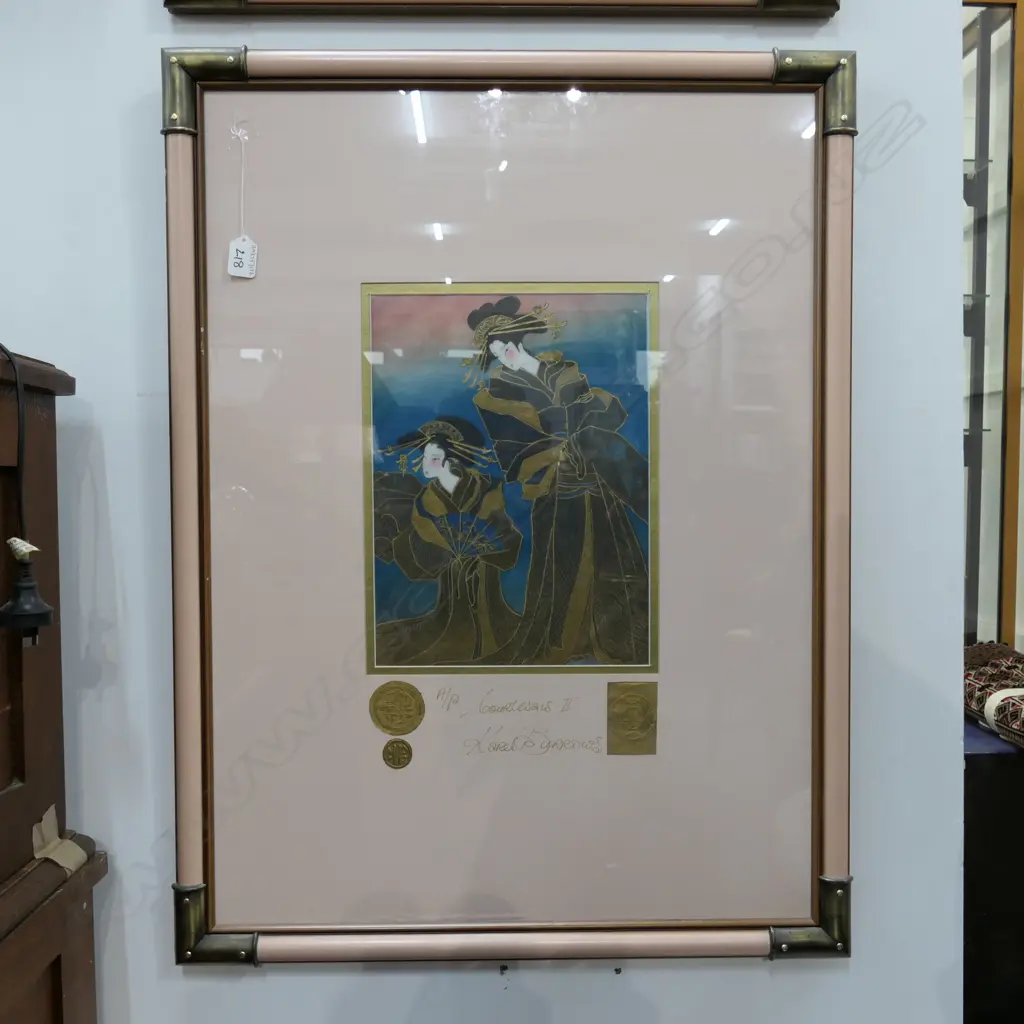 KAREL BURROWS ARTWORK COURTESAN'S II Image 1++