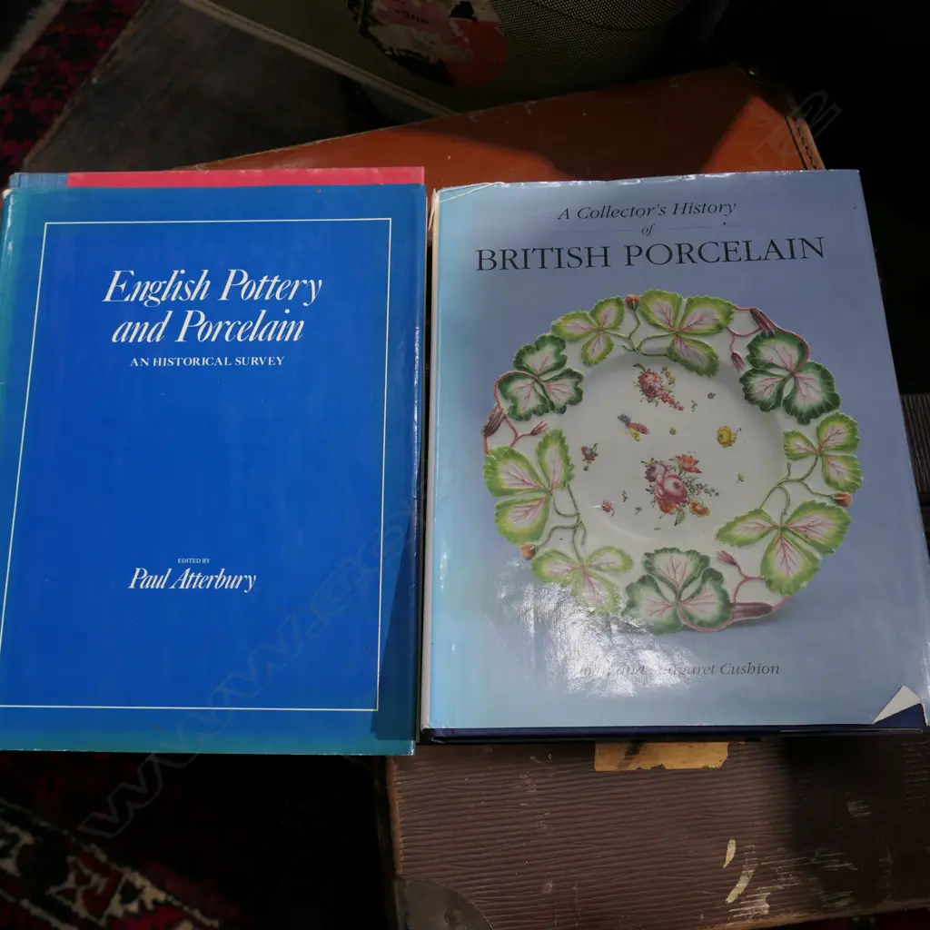 TWO REFERENCE BOOKS - BRITISH PORCELAIN Image 1++