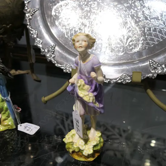 ROYAL WORCESTER FIGURE THE FIRST CUCKOO RW3082	- 6½" MODELLER FREDA DOUGHTY 1935-1959