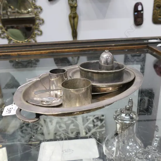 7 VINTAGE NZR S/PLATE ITEMS