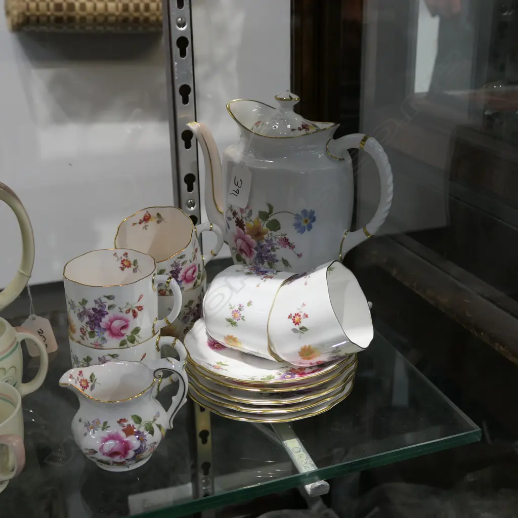 ROYAL CROWN DERBY COFFEE SET Image 1++