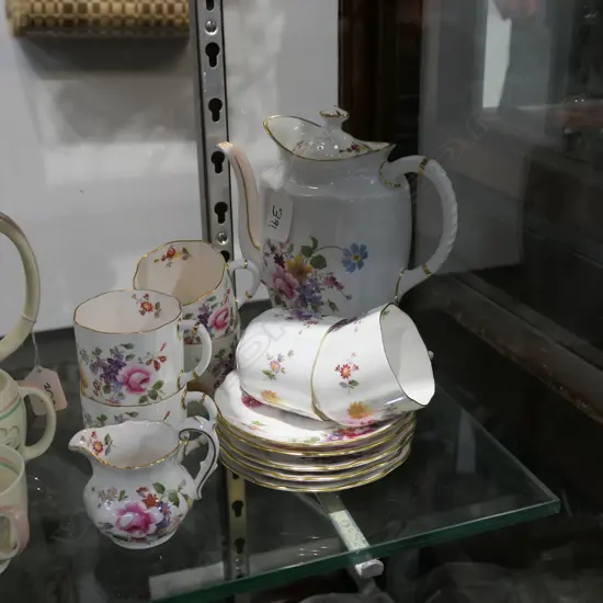 ROYAL CROWN DERBY COFFEE SET