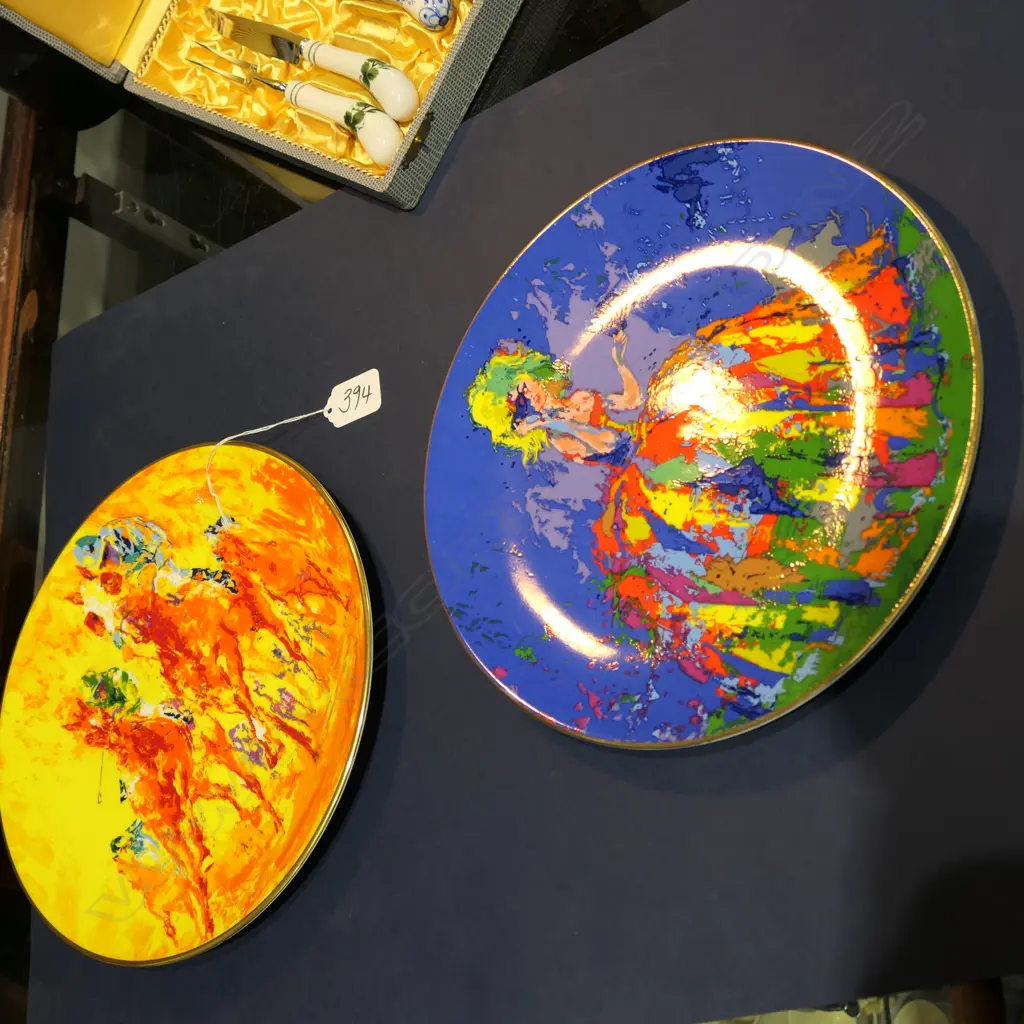 2 R/DOULTON LE ROY NEIMAN PLATES DIA 260 MM Image 1++