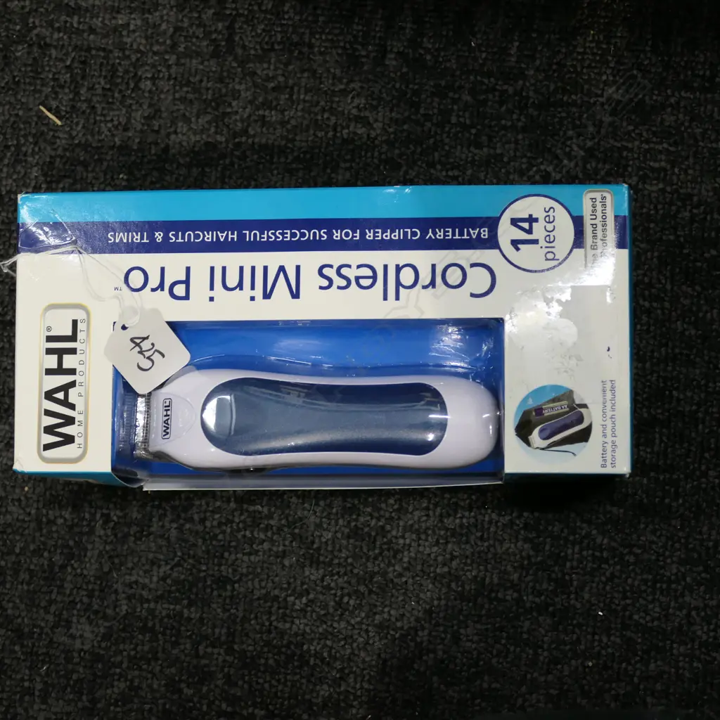 WAHL CORDLESS MINI PRO HAIR CLIPPERS BOXED Image 1++