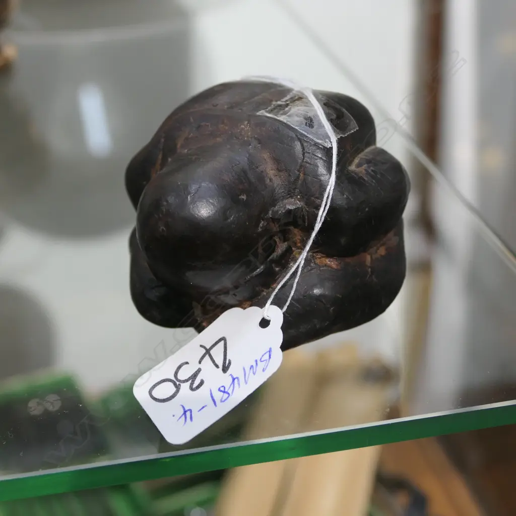 WEEPING BUDDHA CAST BRONZE/BRASS SCULPTURE H.55MM Image 1++