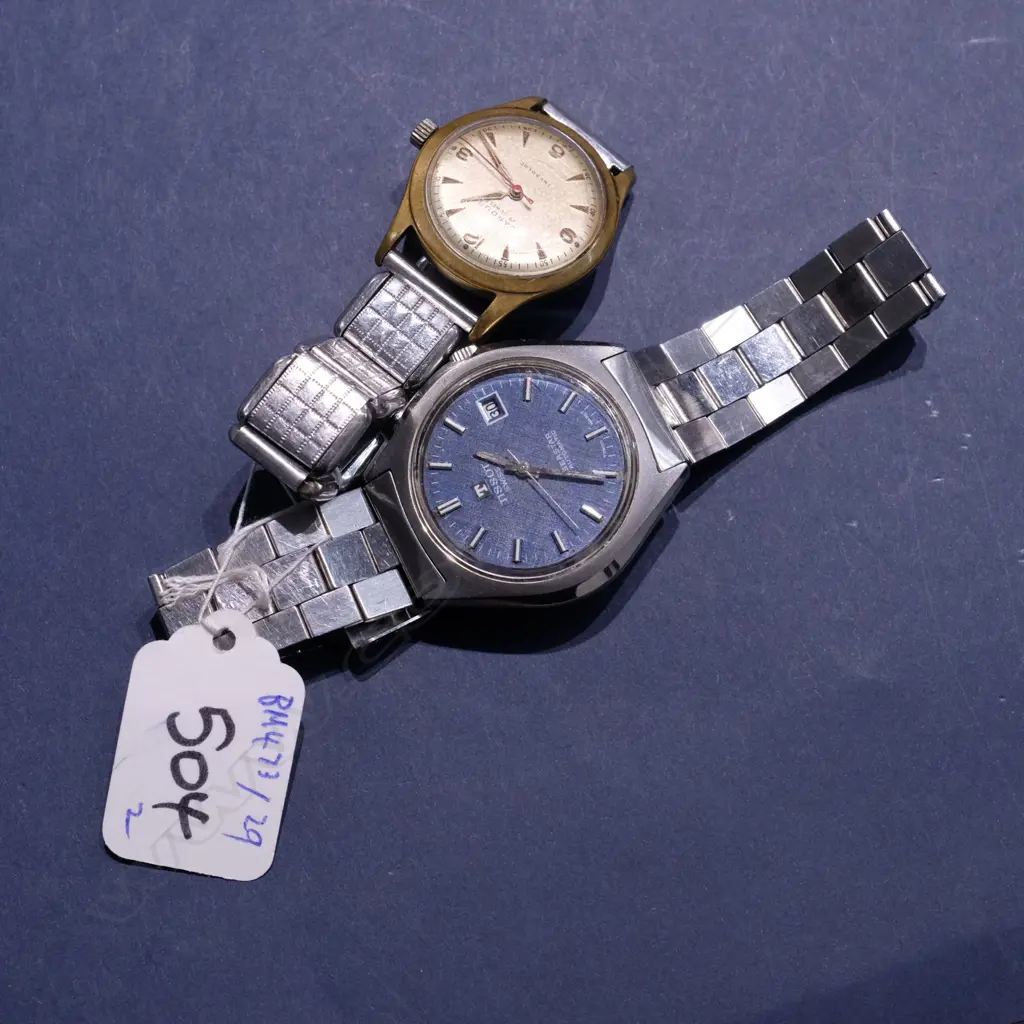 TISSOT SEASTAR AUTOMATIC WATCH & JARDUR 17 JEWELS INABLOC WATCH Image 1++