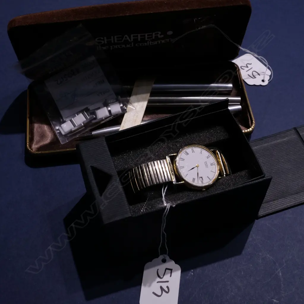 SEIKO WRISTWATCH & SHEAFFER PENS Image 1++