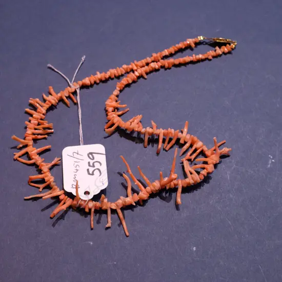 SMALL CORAL NECKLACE