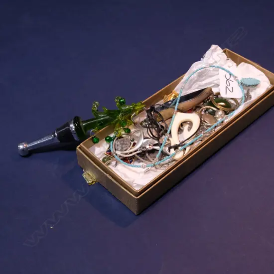 LOT ASST COSTUME JEWELLERY ETC