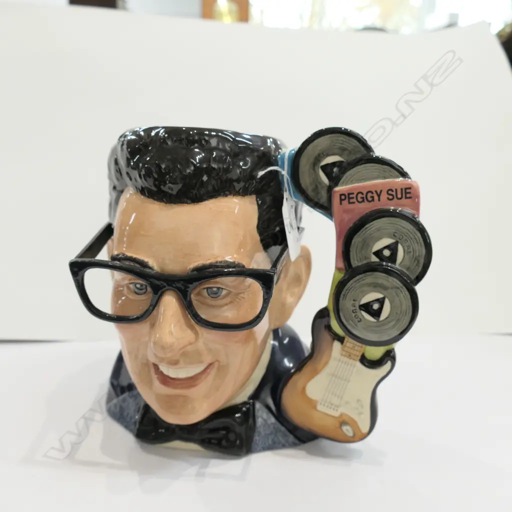 R/D CHARACTER JUG - BUDDY HOLLY D7100 Image 1++