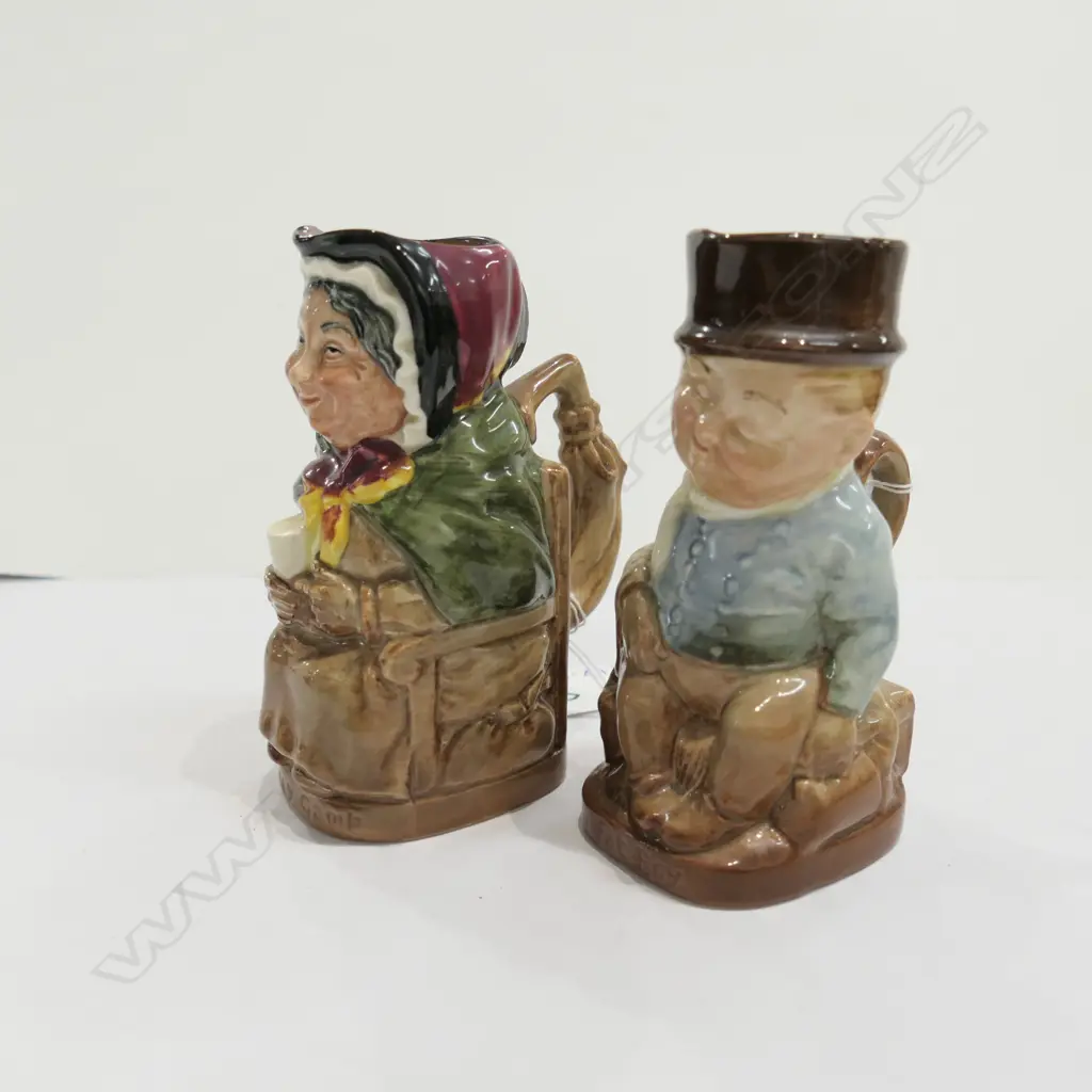 2 SML R/D TOBY JUGS 'FAT BOY' + SAIREY GAMP Image 1++