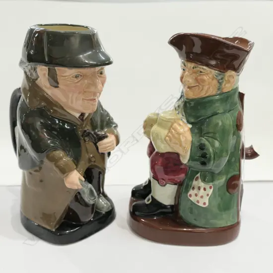 R/D SHERLOCK HOLMES TOBY JUG D6661 + OLD CHARLIE (A/F)