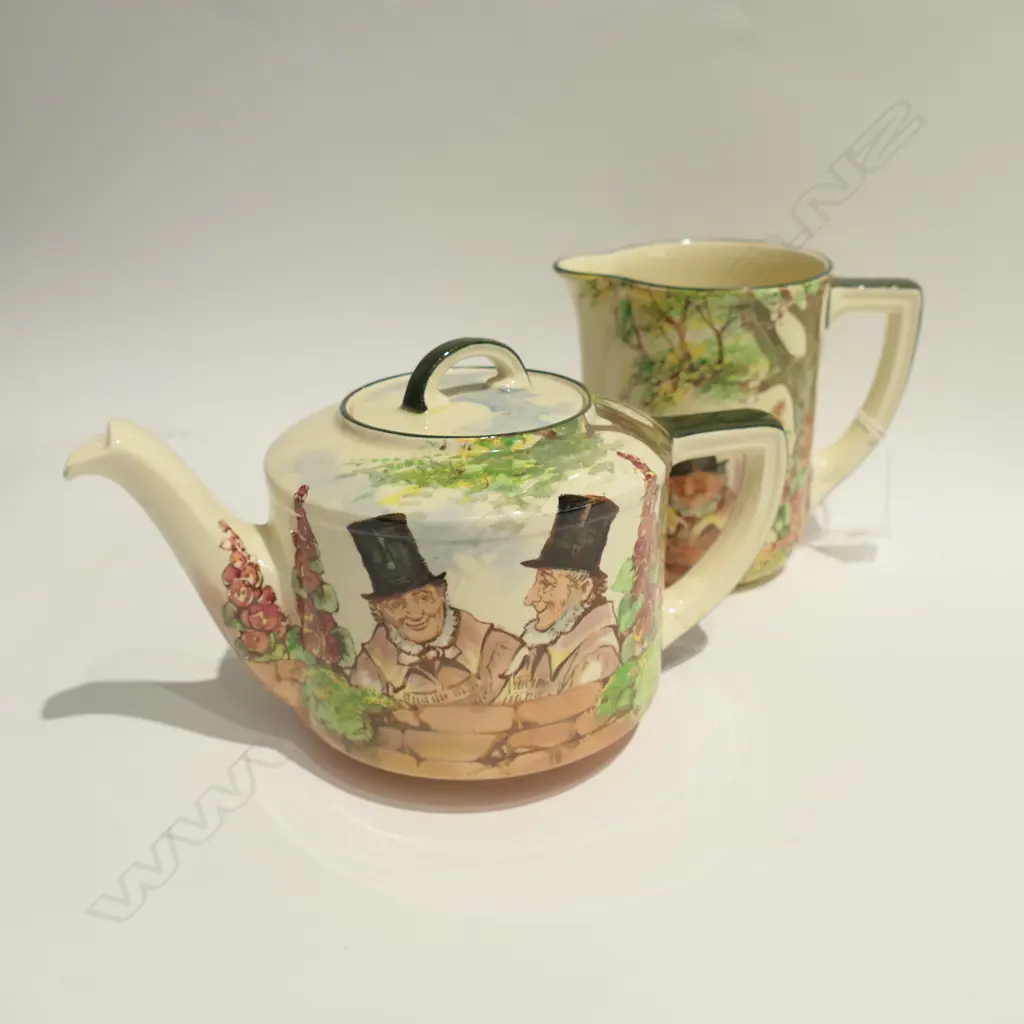 R/D ZUNDY ZMOCKS JUG + TEAPOT H. 120MM Image 1++