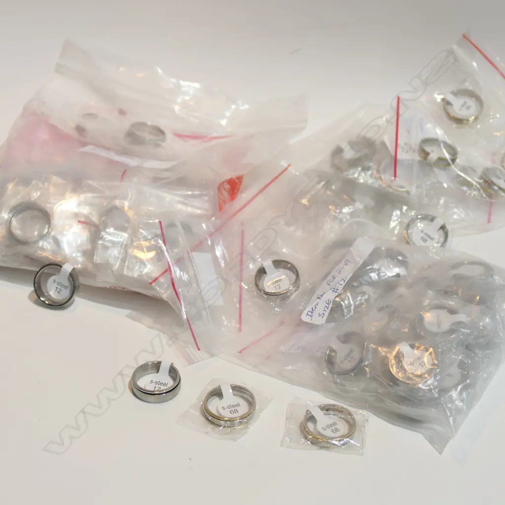 3 BAGS OF S.STEEL WEDDERS, # 2451, 2570, 2449 Image 1++