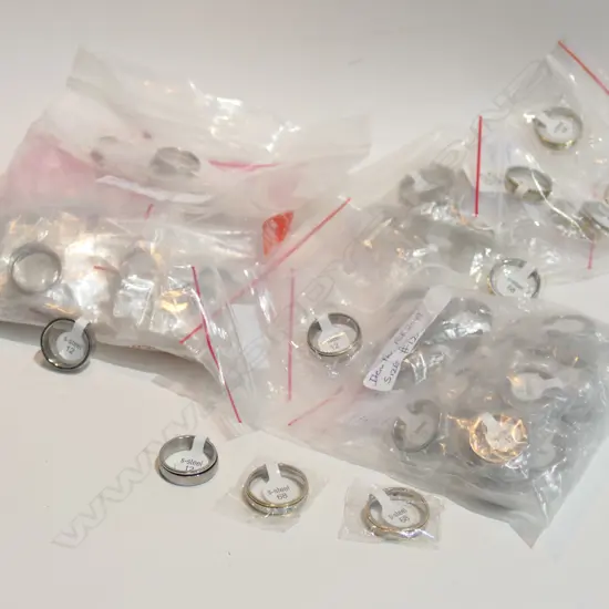 3 BAGS OF S.STEEL WEDDERS, # 2451, 2570, 2449