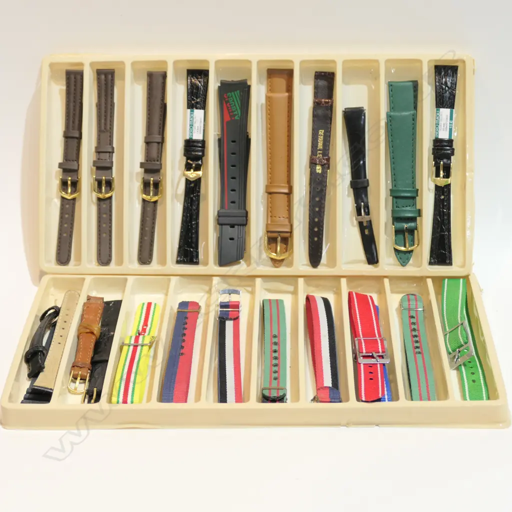 2X VINTAGE ASSTD. WATCH STRAPS  Image 1++