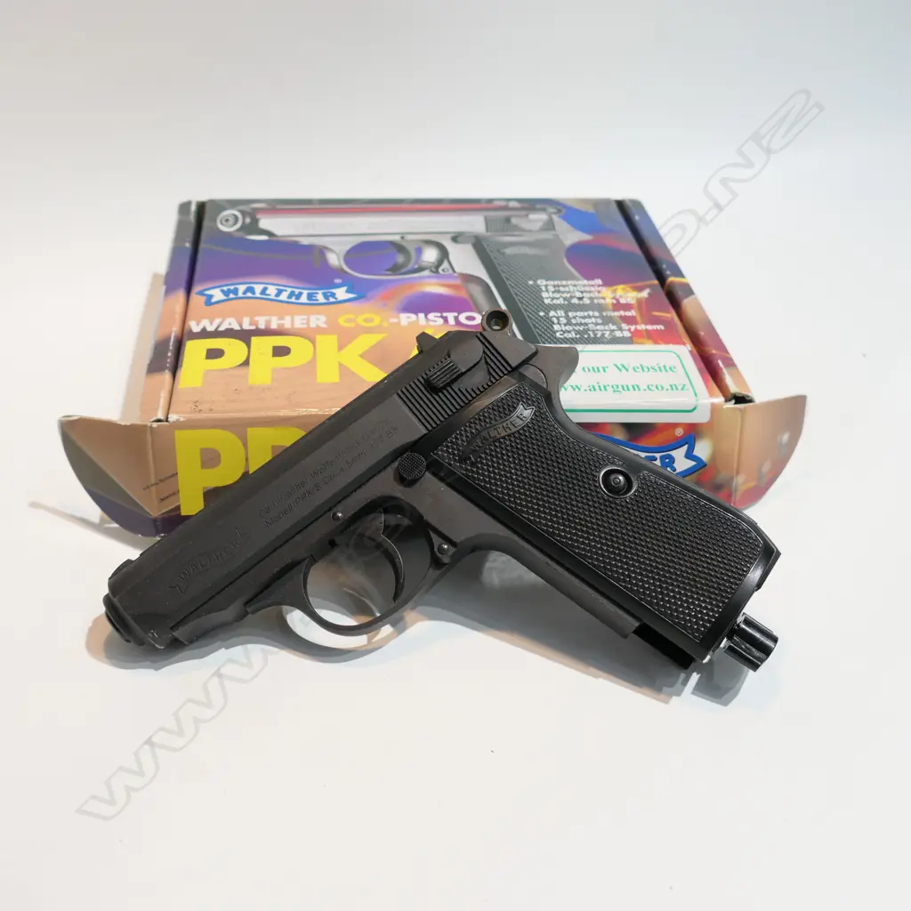 WALTHER PPK/S .177CAL AIR PISTOL  (OVER 18YRS ONLY) Image 1++