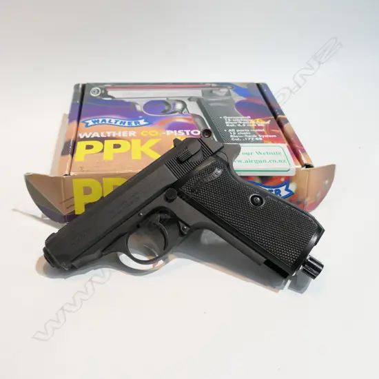 WALTHER PPK/S .177CAL AIR PISTOL  (OVER 18YRS ONLY)