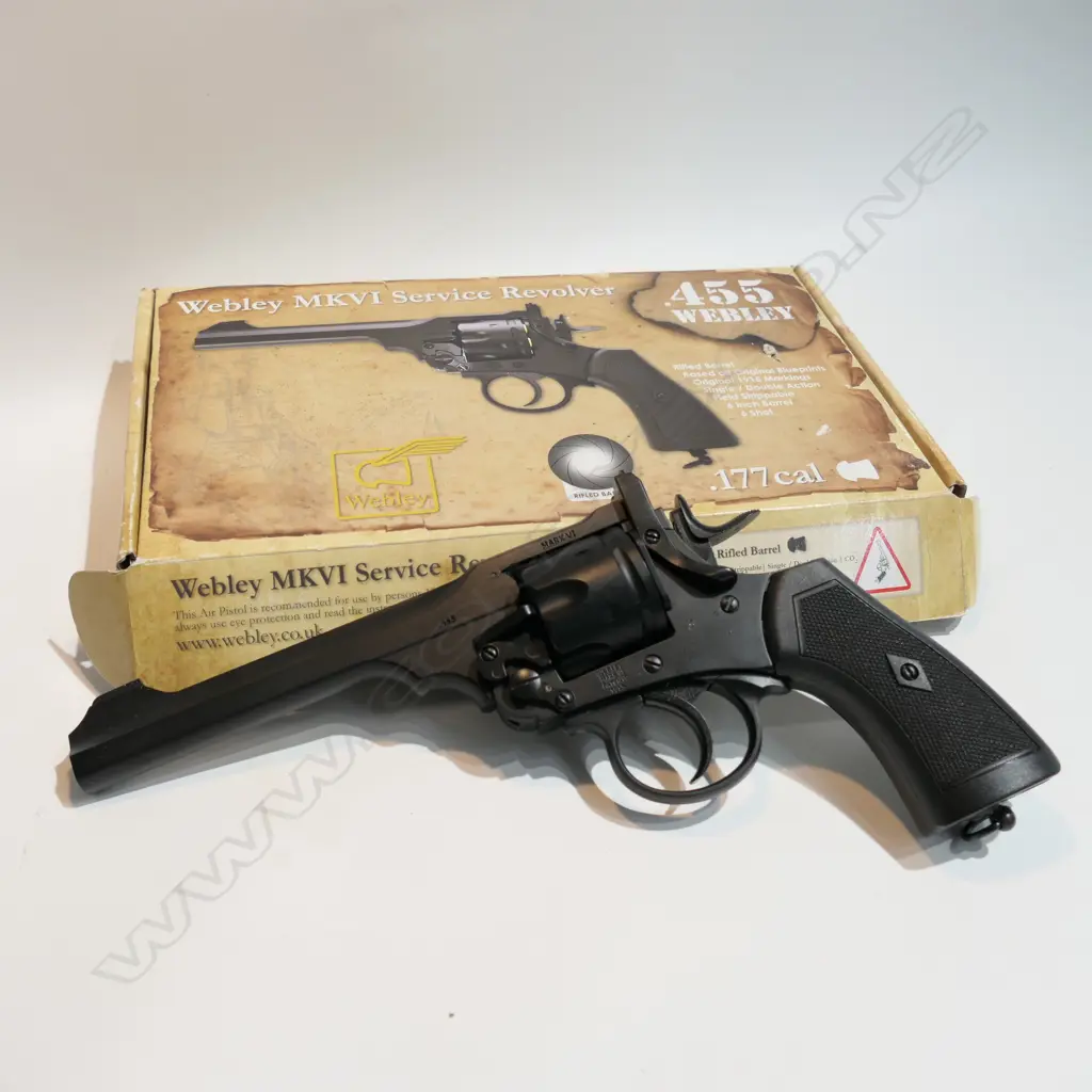 WEBLEY .177CAL AIR PISTOL BOXED. (OVER 18YRS ONLY) Image 1++