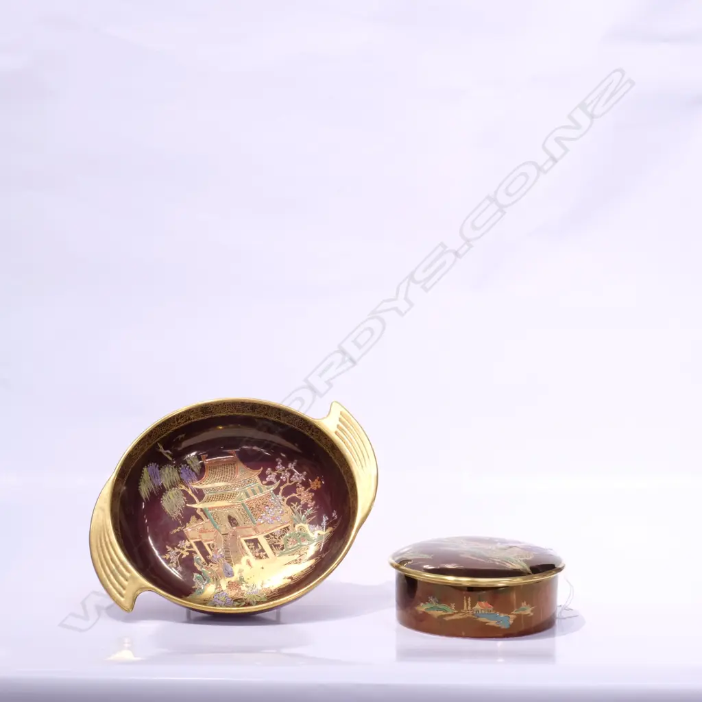 CARTLONWARE BOWL + LIDDED BOX DIA. 220MM Image 1++