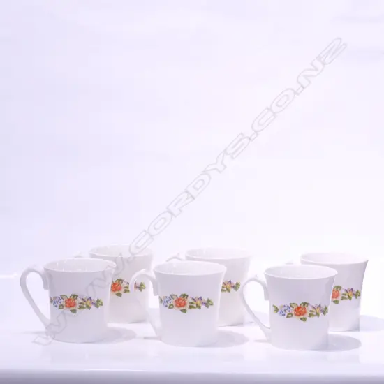 6 ANYSLEY COFFEE CUPS