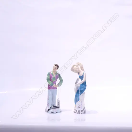 R/DOULTON WOOD WARE FIGURE + RADNOR FIGURE H 180 MM