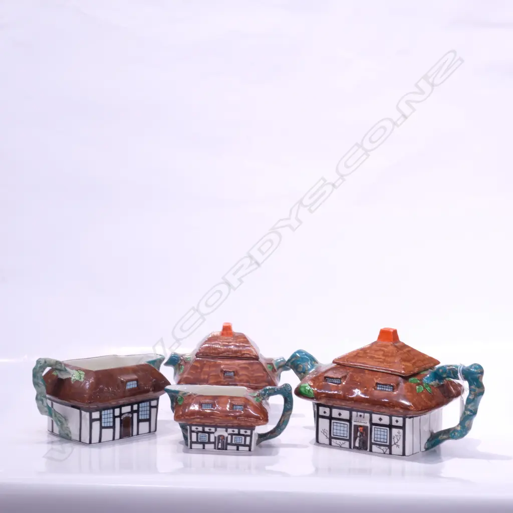 JOHN MADDOCK + SONS RUSTIC TEASET 4 PCS Image 1++