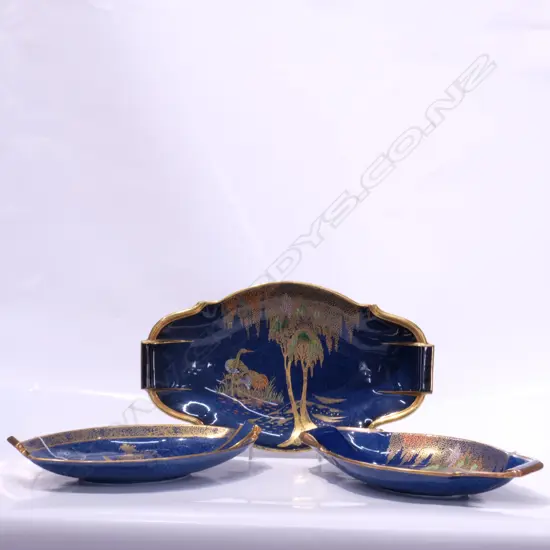 3 CARLTONWARE OVAL DISHES L. 260MM